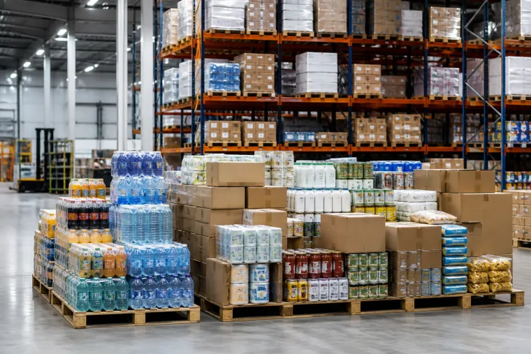 Fast-moving consumer goods warehouse