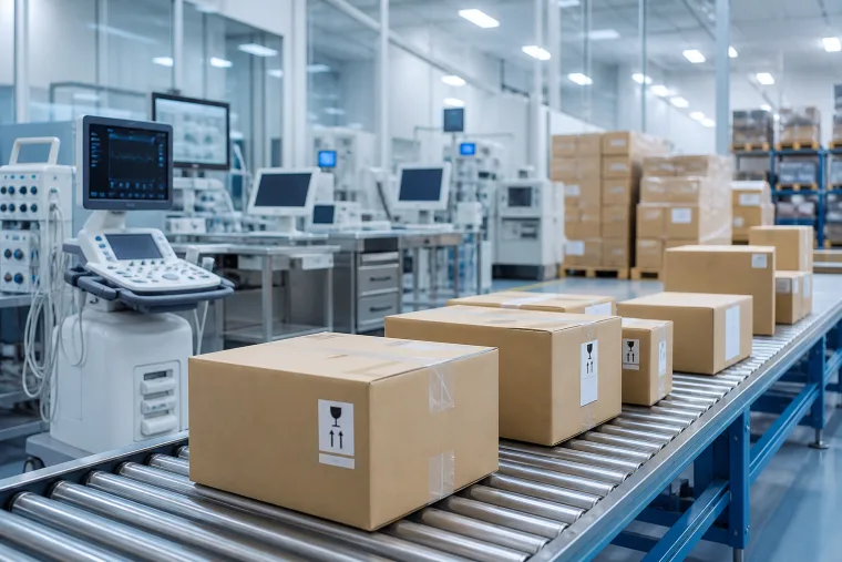 Medical devices production and distribution